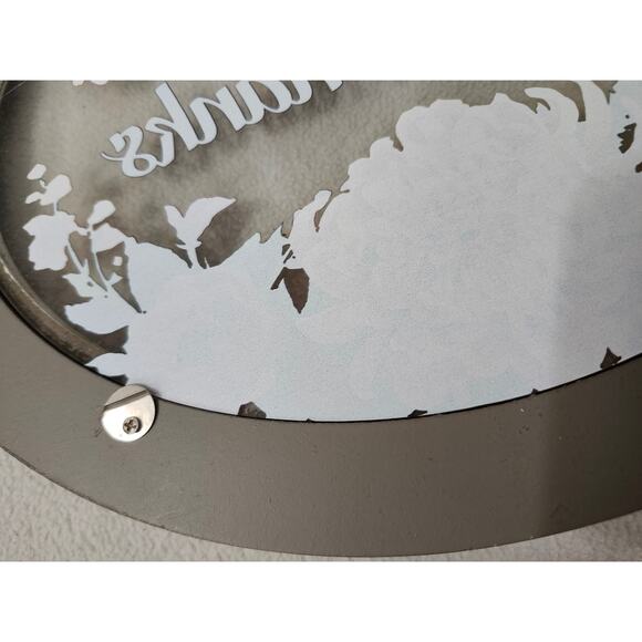 Give Thanks Flower Vintage Window Hanging Stain Glass Fall Thanksgiving - Picture 4 of 8